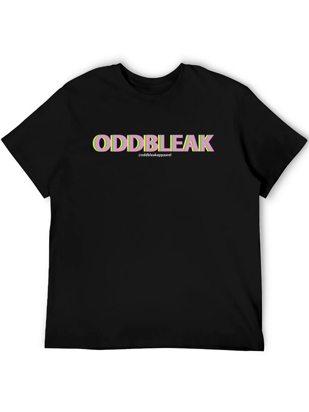 Oddbleak Graphic Tee - Black Cotton Blend product image 5