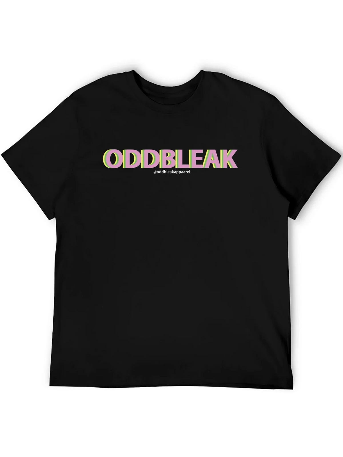 Oddbleak Graphic Tee - Black Cotton Blend product image 5