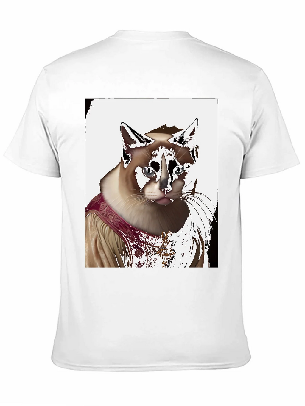 Regal Cat Portrait T-Shirt product image 8