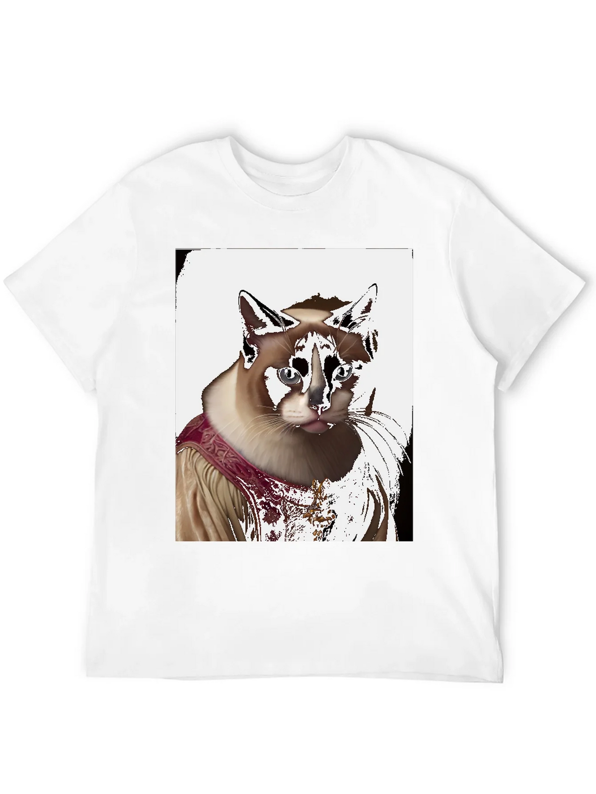 Regal Cat Portrait T-Shirt product image 9