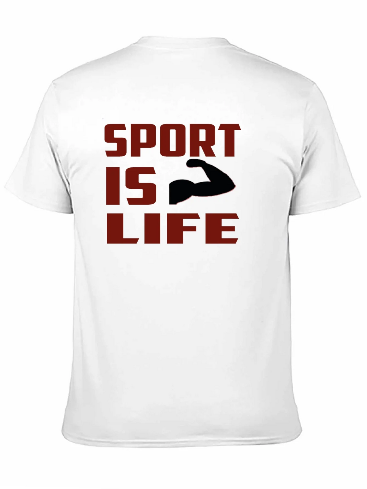 Sport Is Life T-Shirt - Black Graphic Tee product image 10