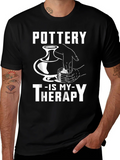 Pottery Is My Therapy Graphic T-Shirt product image 1