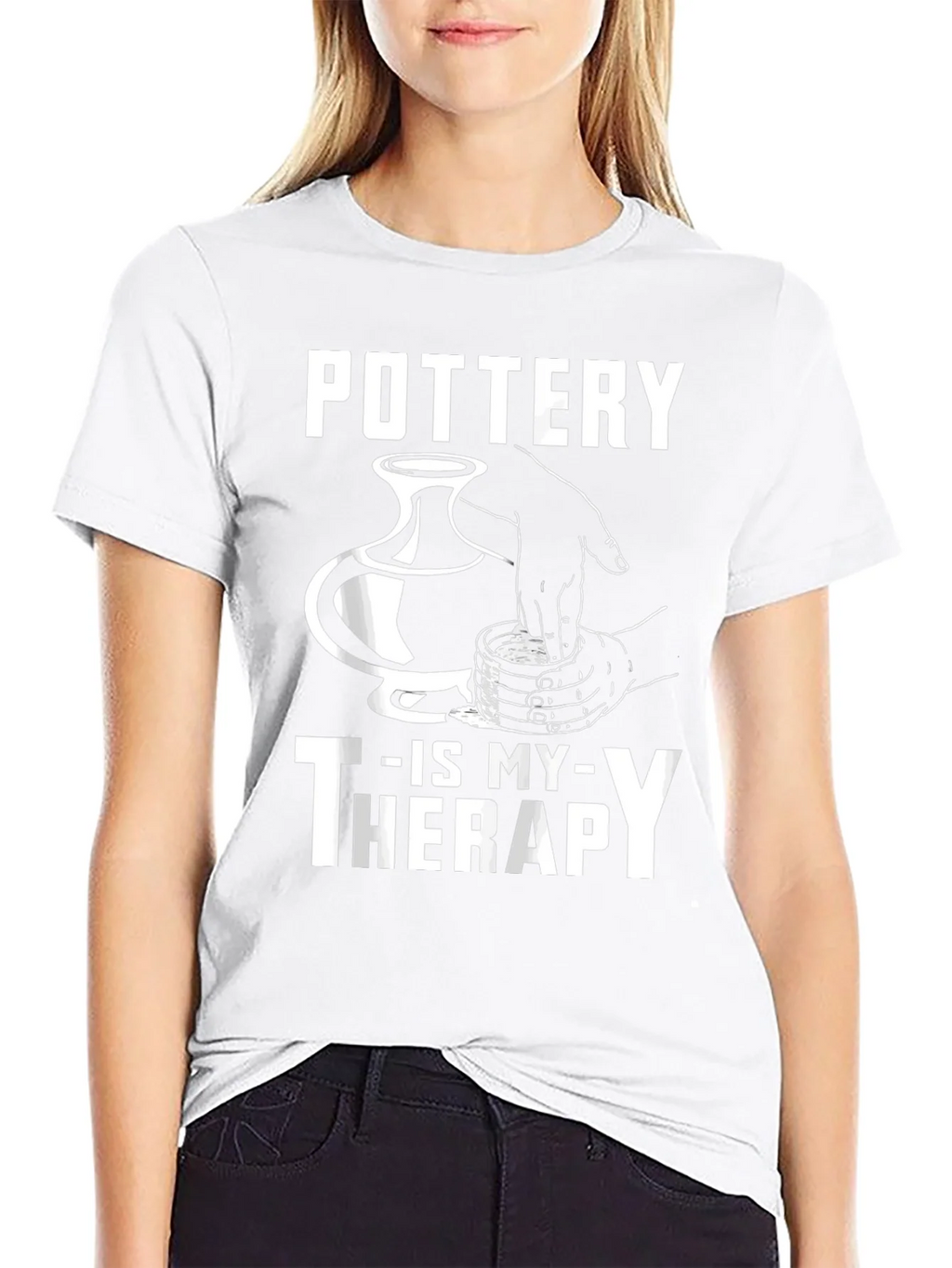 Pottery Is My Therapy Graphic T-Shirt product image 8