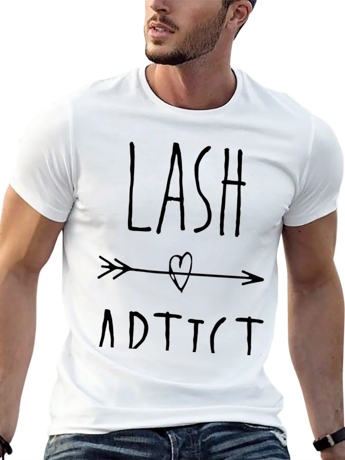 Lash Addict Graphic Tee - Unisex Cotton T-Shirt product image 12