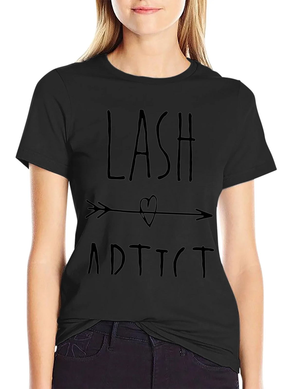 Lash Addict Graphic Tee - Unisex Cotton T-Shirt product image 2