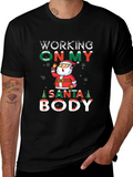 Working on My Santa Body T-Shirt - Holiday Tee product image 1