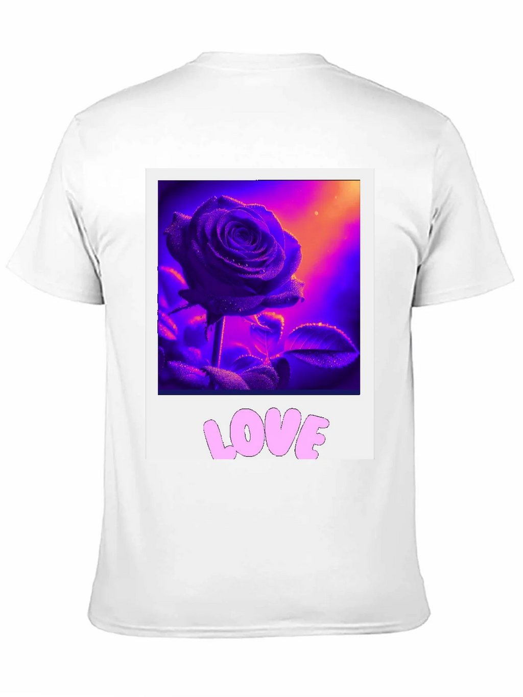 Rose Love Graphic Tee - Trendy Style product image 10