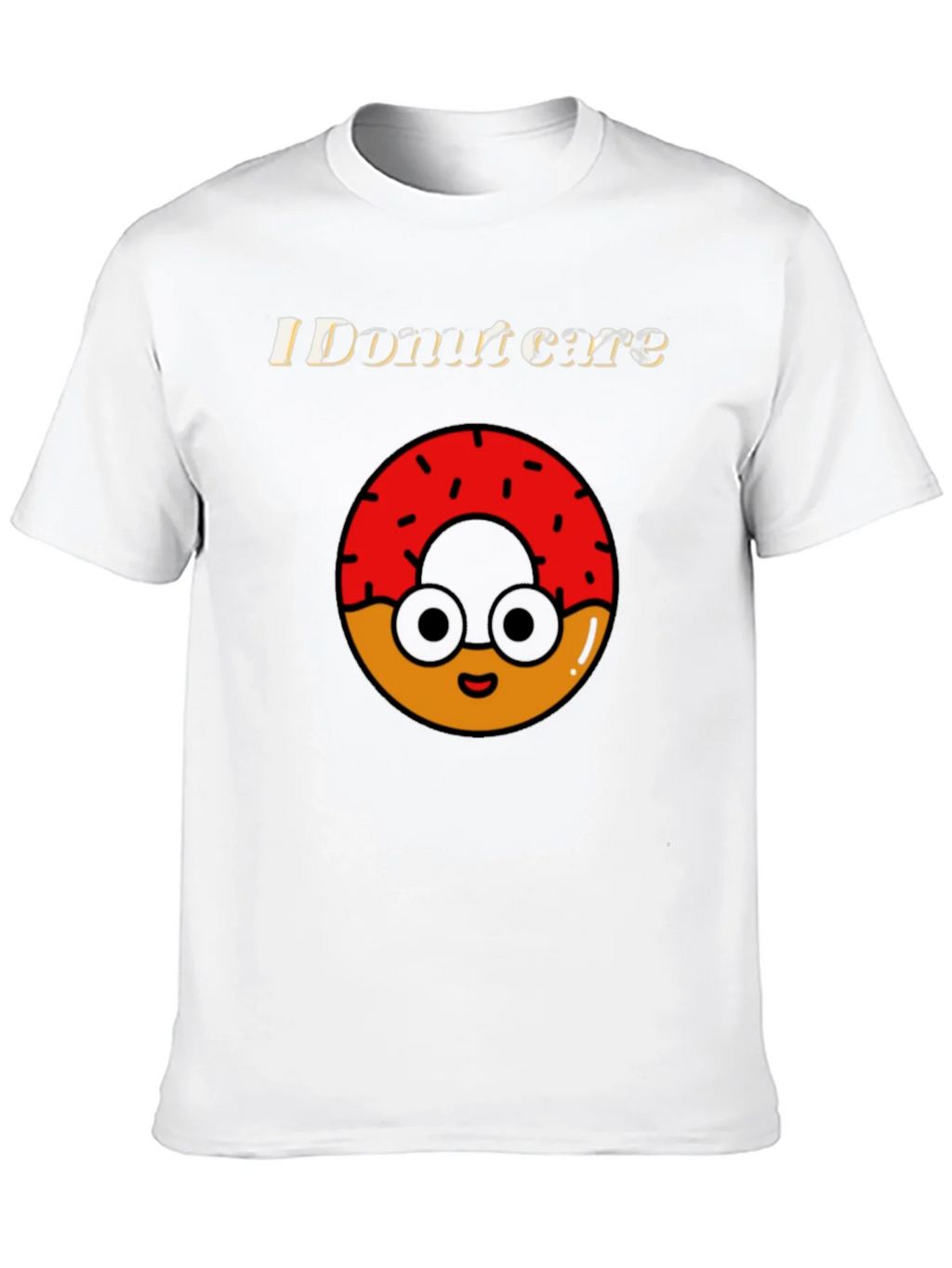 Funny Donut Care Graphic T-Shirt product image 5