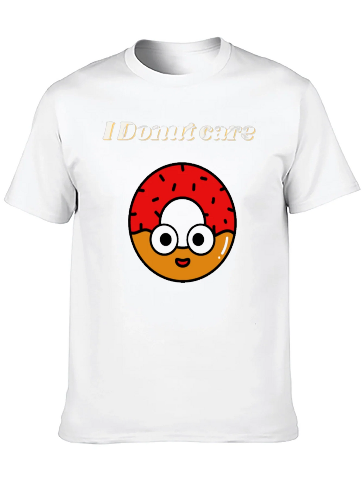 Funny Donut Care Graphic T-Shirt product image 5