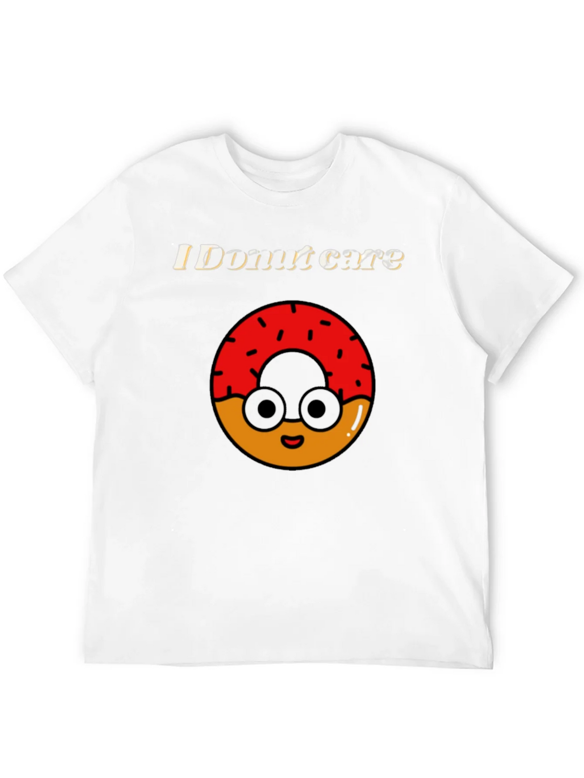 Funny Donut Care Graphic T-Shirt product image 6
