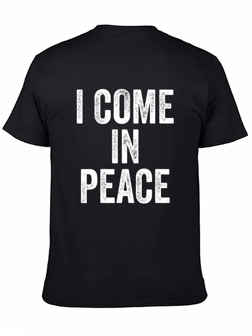 I Come in Peace Graphic Tee - Black product image 4