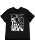 Patience Tested Negative Graphic Tee product image 1