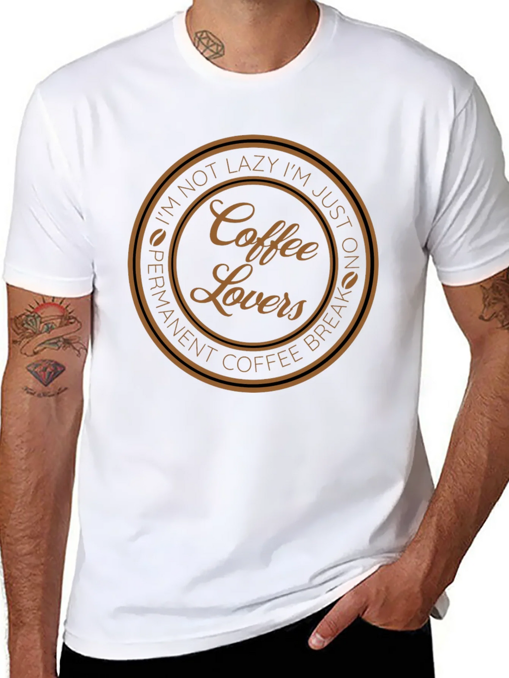 Coffee Lovers Graphic Tee - Permanent Break product image 6