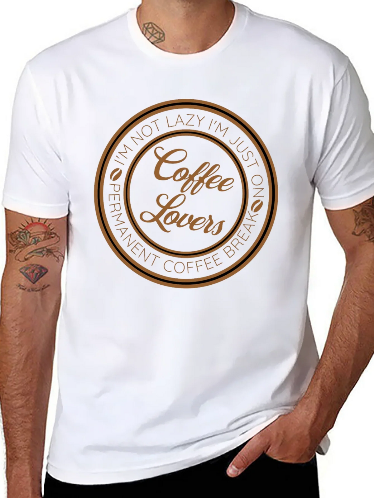 Coffee Lovers Graphic Tee - Permanent Break product image 6