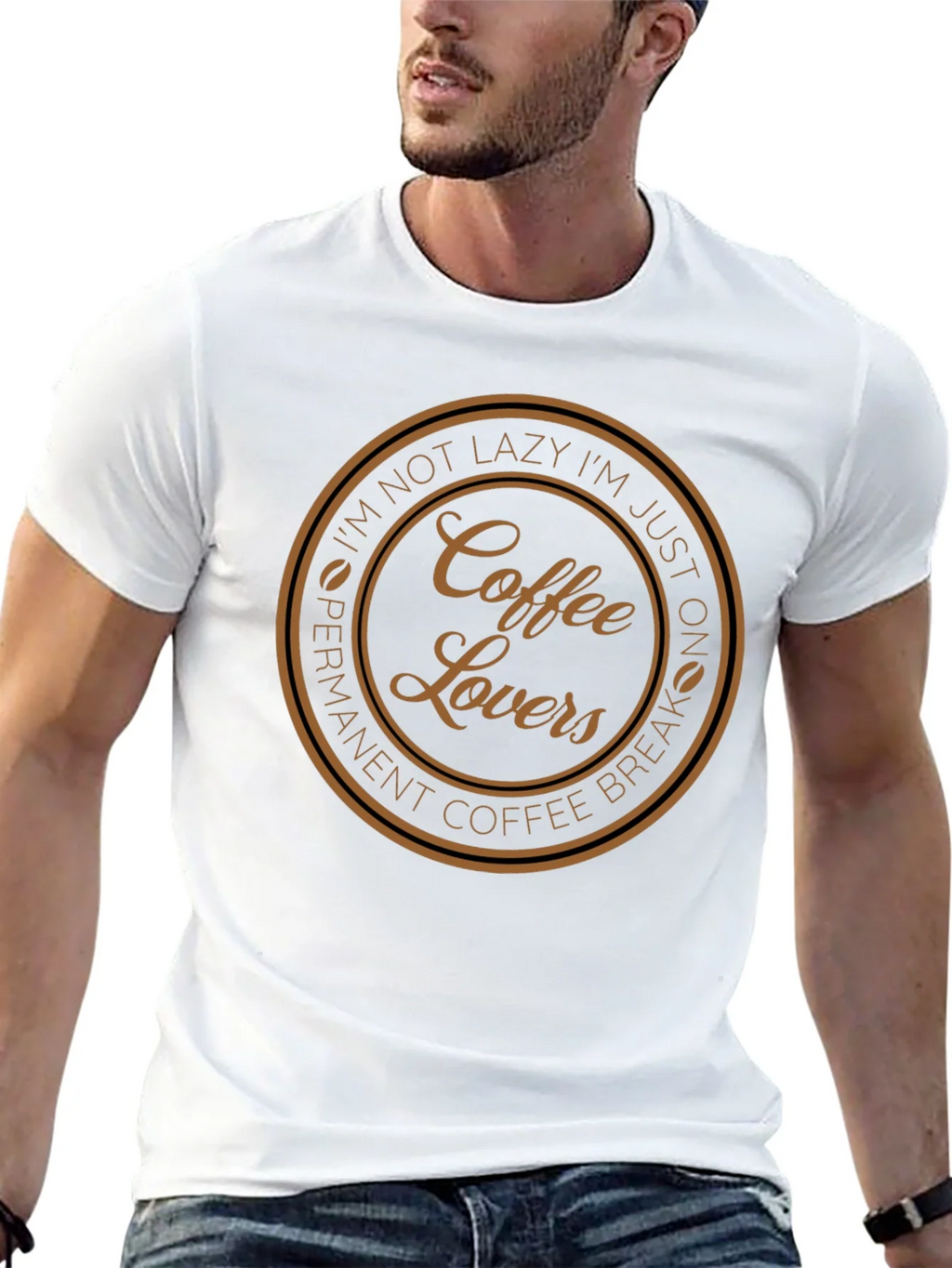 Coffee Lovers Graphic Tee - Permanent Break product image 9