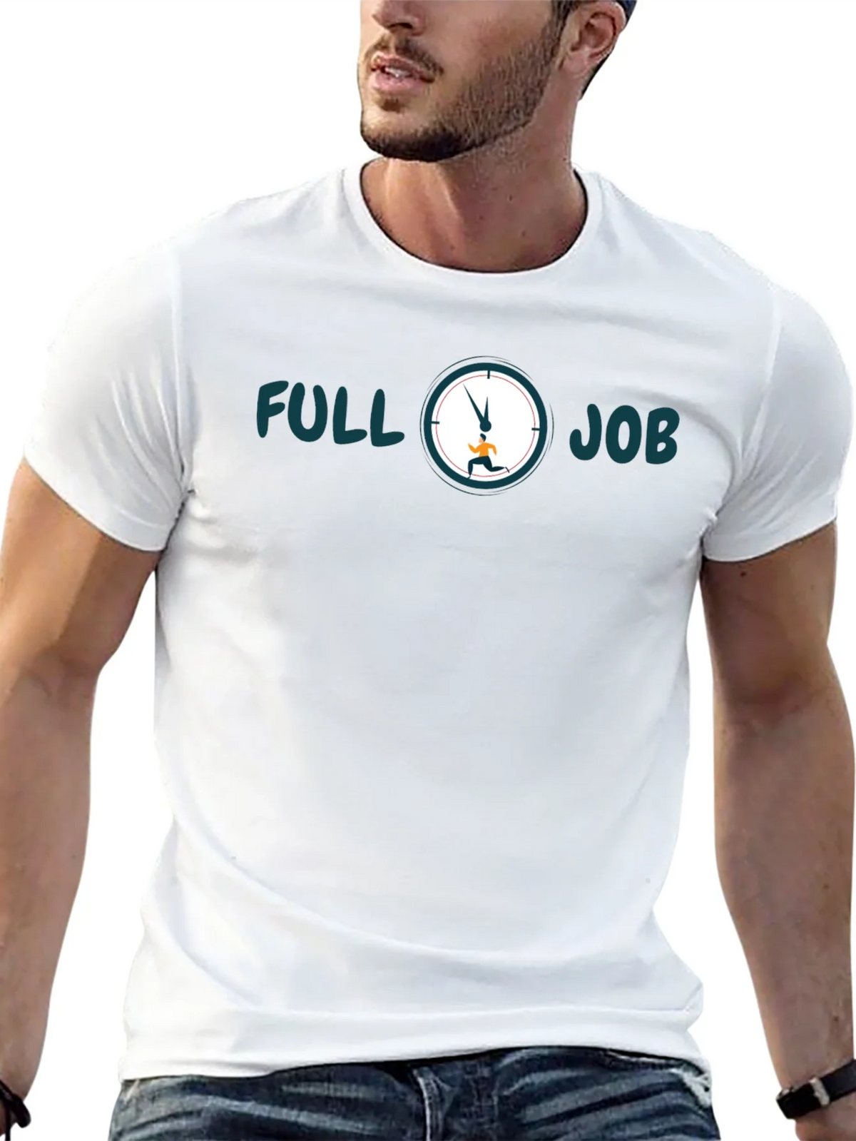 Full Job T-Shirt - Time Flies When Youre Hustling product image 6