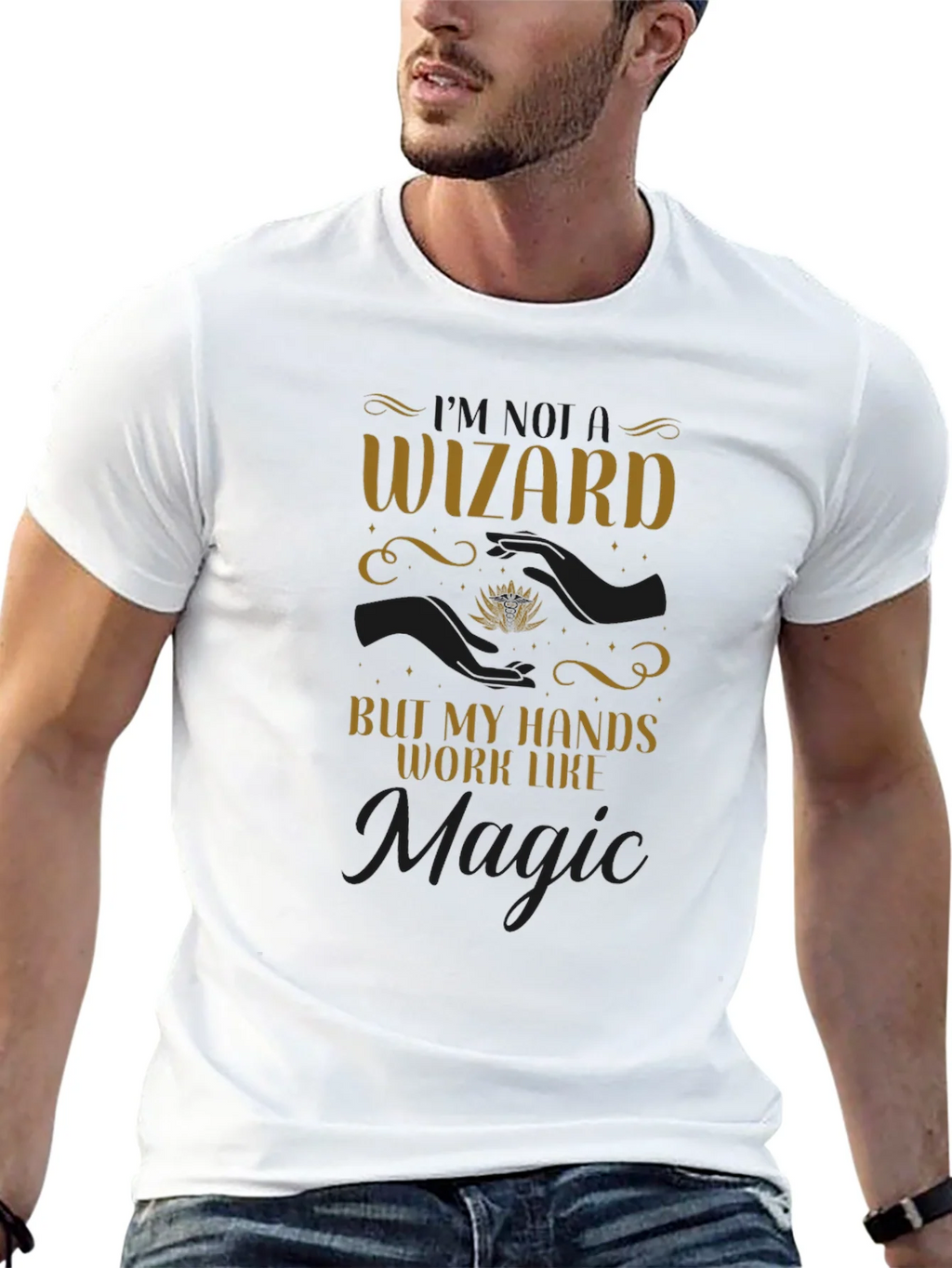 Wizard Hands Magic T-Shirt product image 4
