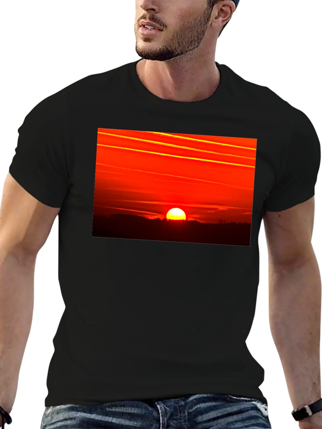 Sunset Graphic Tee - Bold & Stylish product image 6