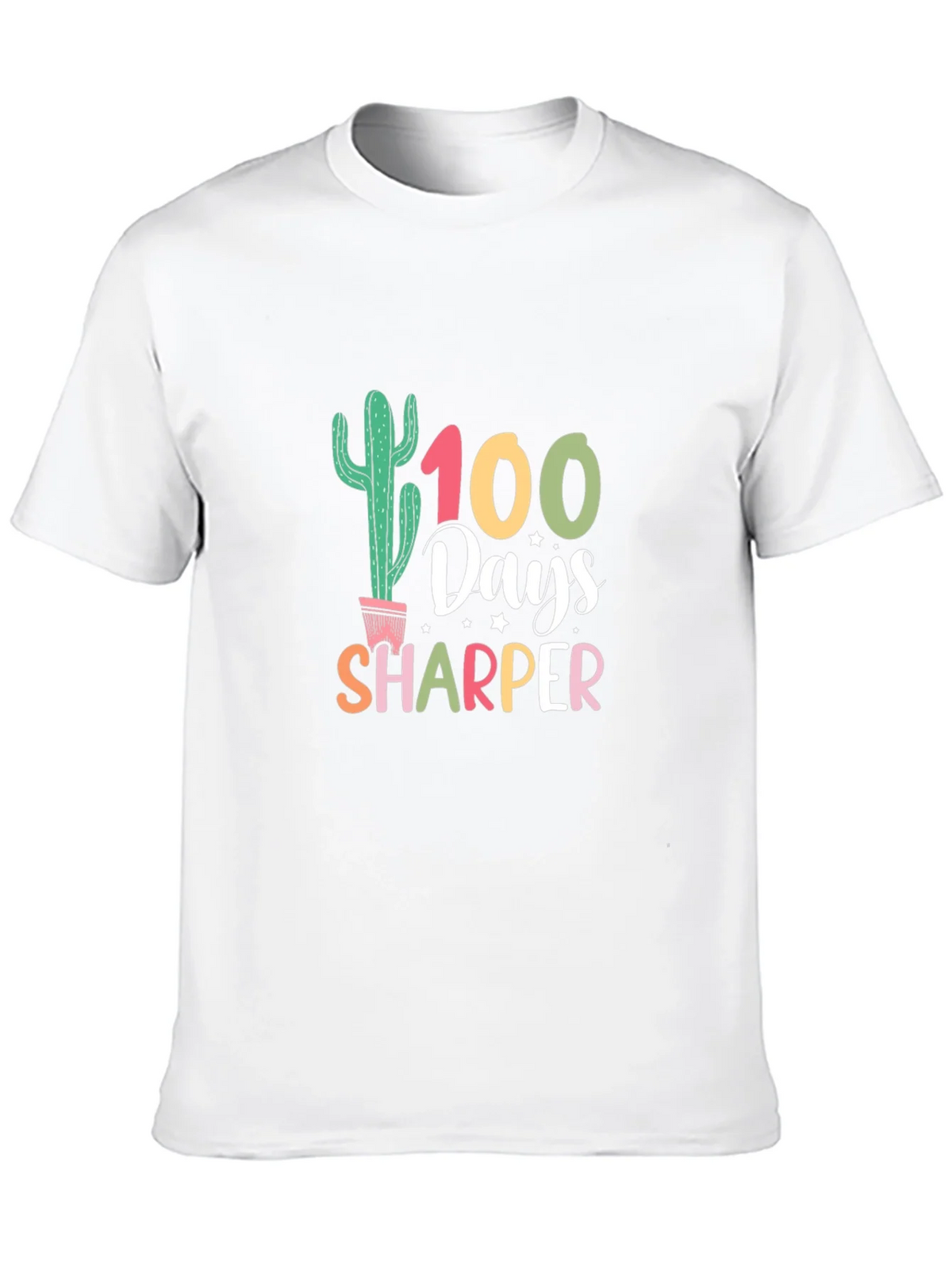 100 Days Sharper Cactus Graphic Tee product image 9