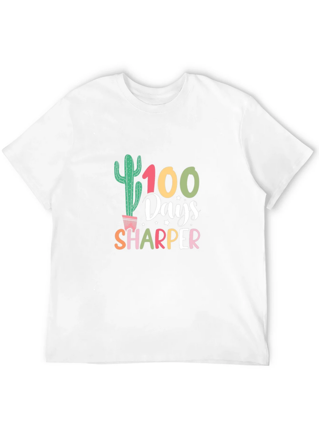 100 Days Sharper Cactus Graphic Tee product image 11