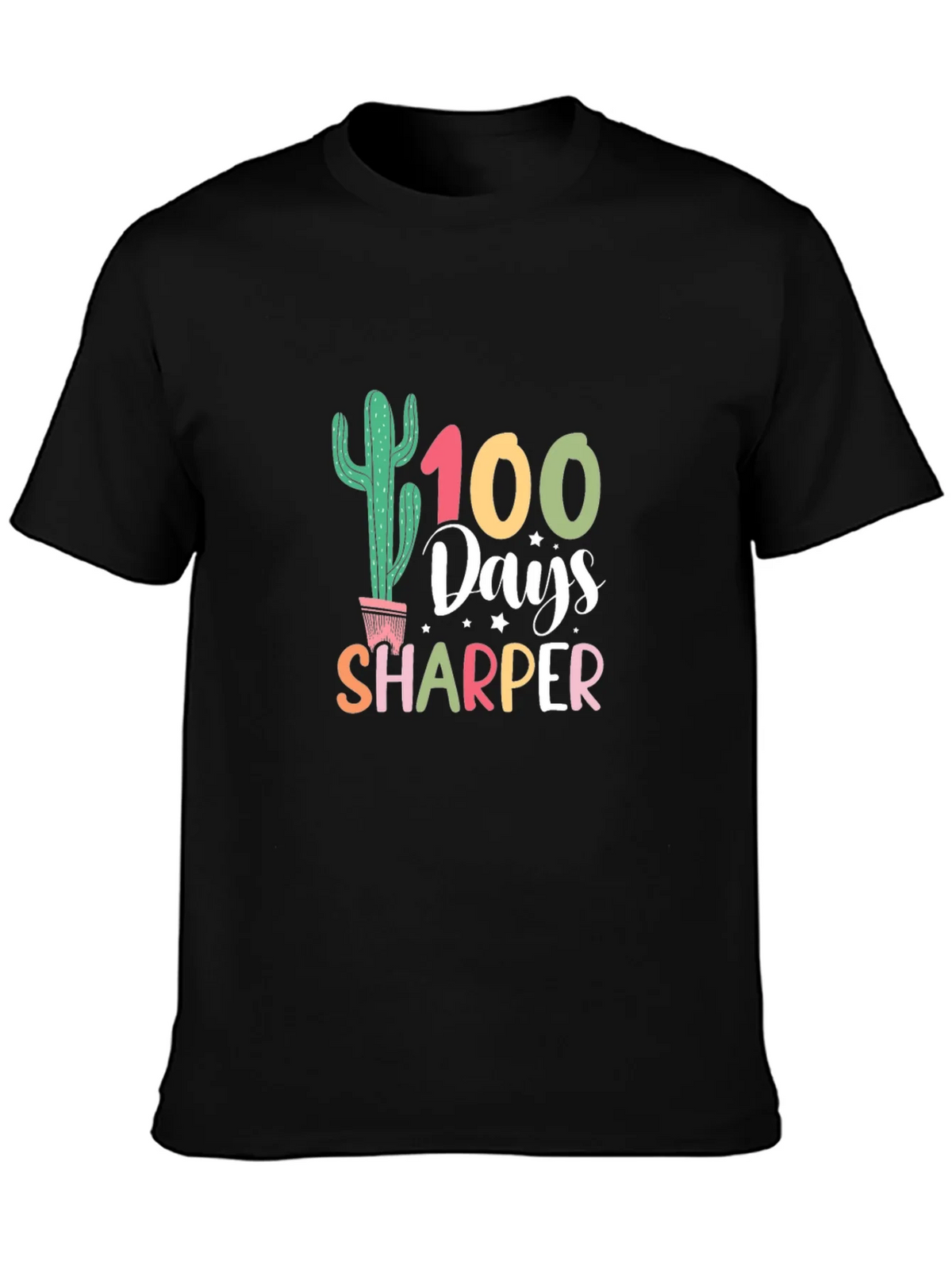 100 Days Sharper Cactus Graphic Tee product image 3