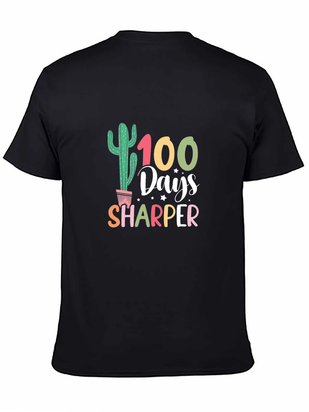 100 Days Sharper Cactus Graphic Tee product image 4