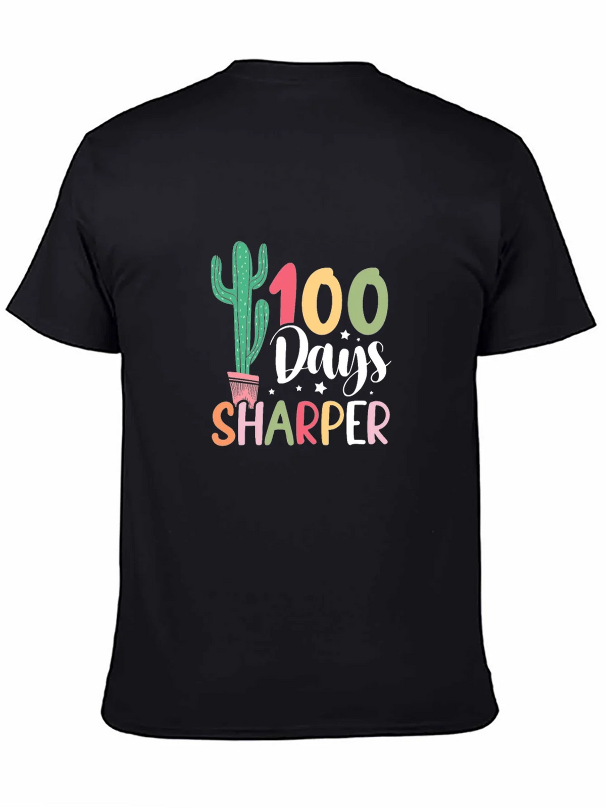 100 Days Sharper Cactus Graphic Tee product image 4