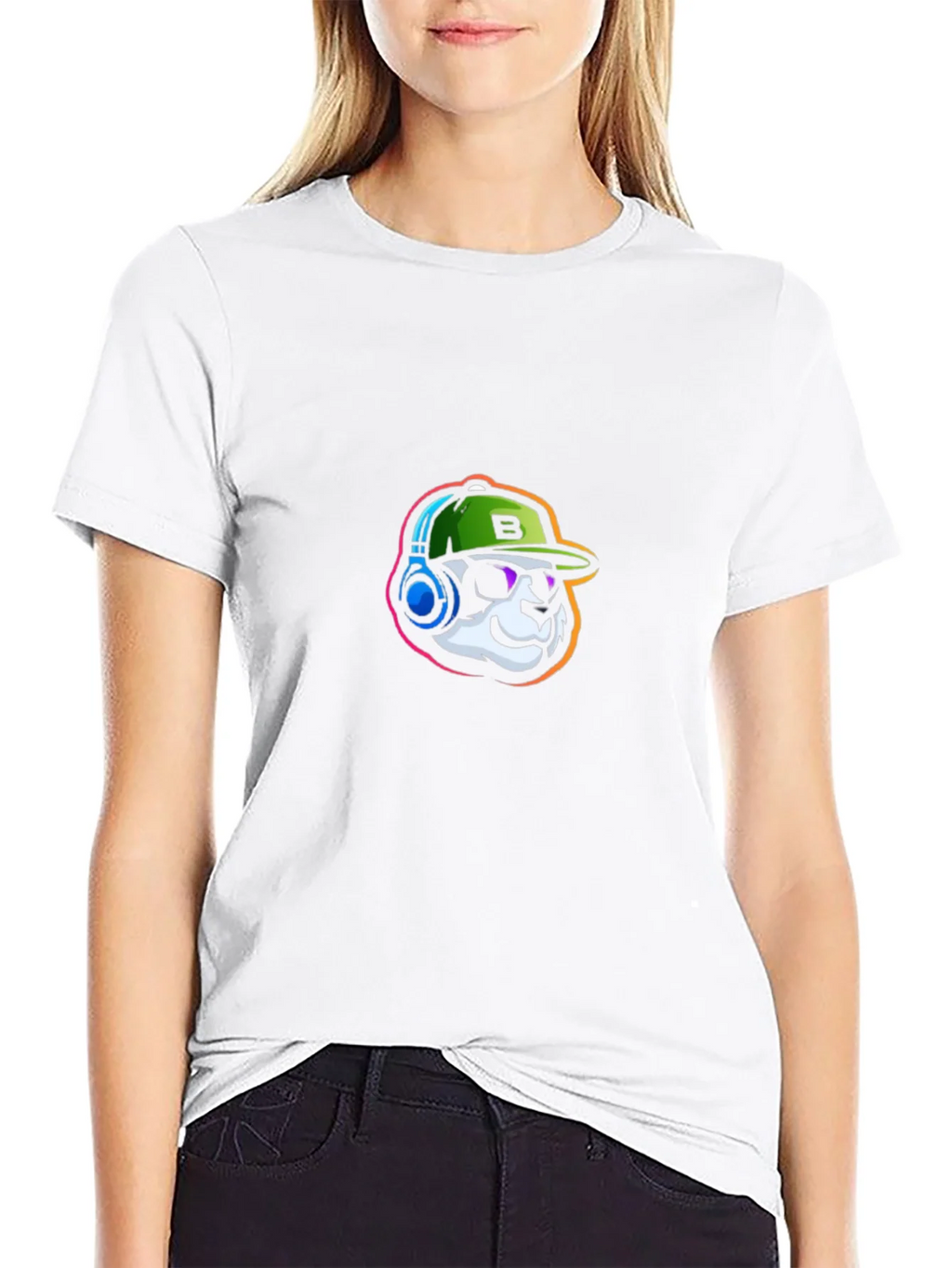 Cool Panda Gamer Graphic Tee - Black product image 5