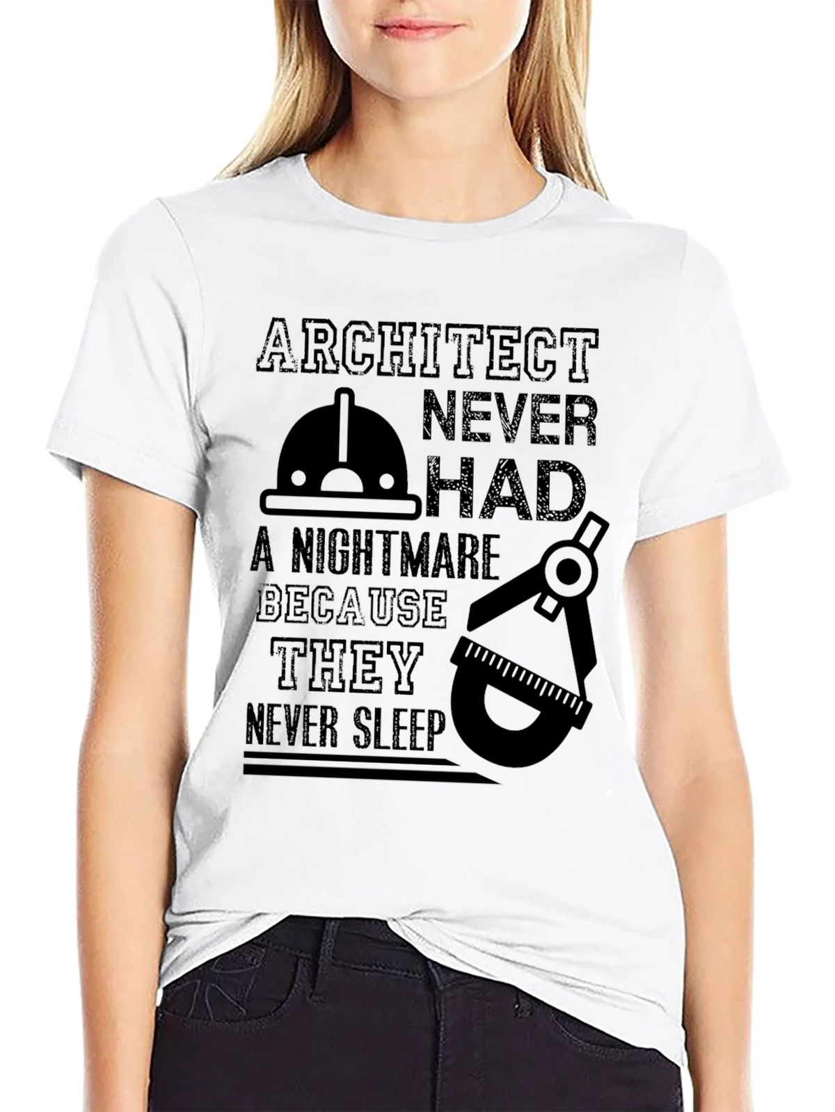 Architect Never Sleep Funny T-Shirt product image 8