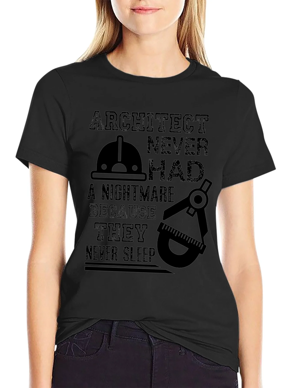 Architect Never Sleep Funny T-Shirt product image 2