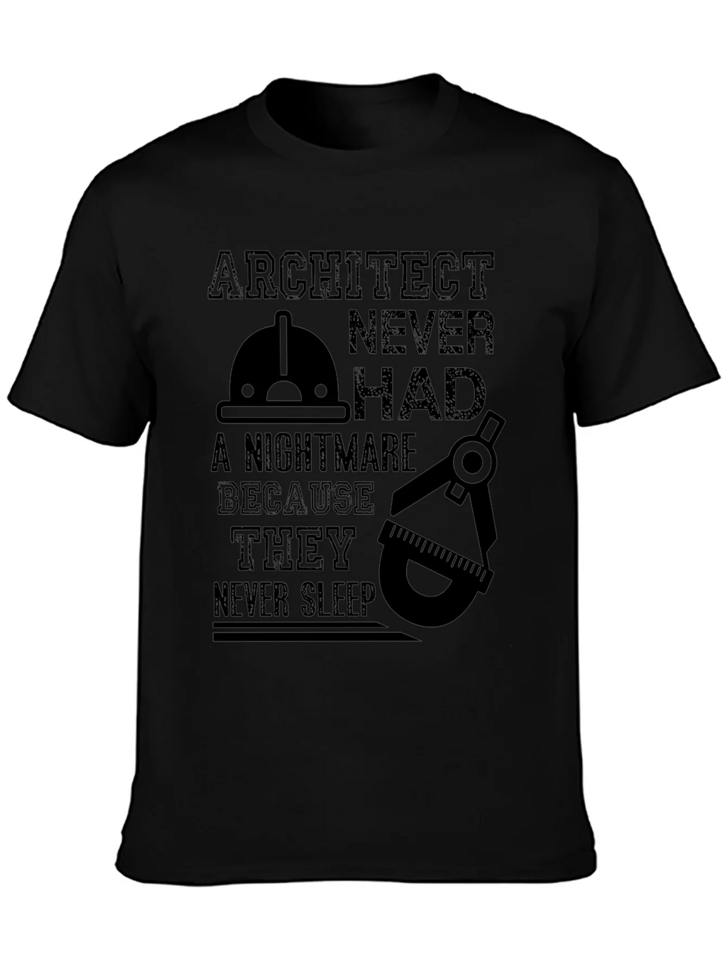 Architect Never Sleep Funny T-Shirt product image 3
