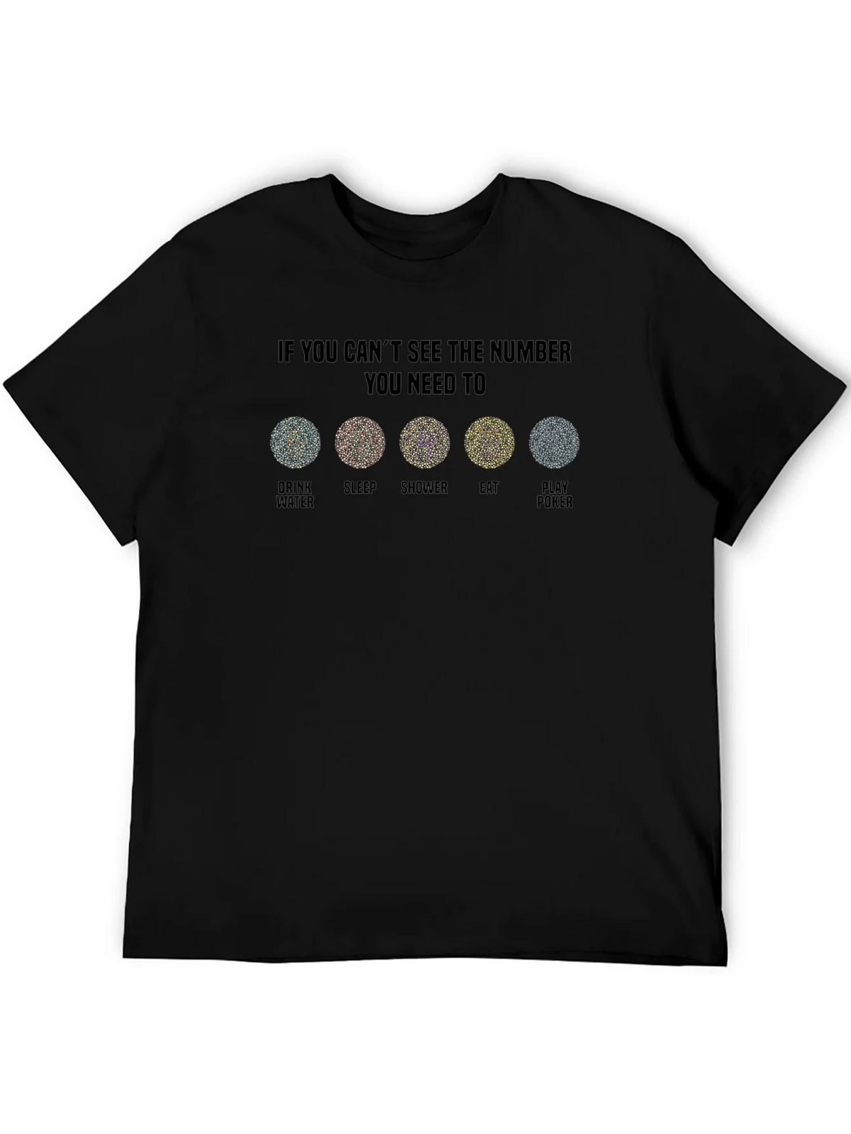 If You Cant See the Number T-Shirt product image 5