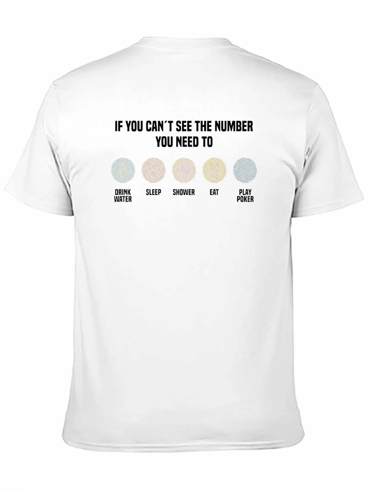 If You Cant See the Number T-Shirt product image 10