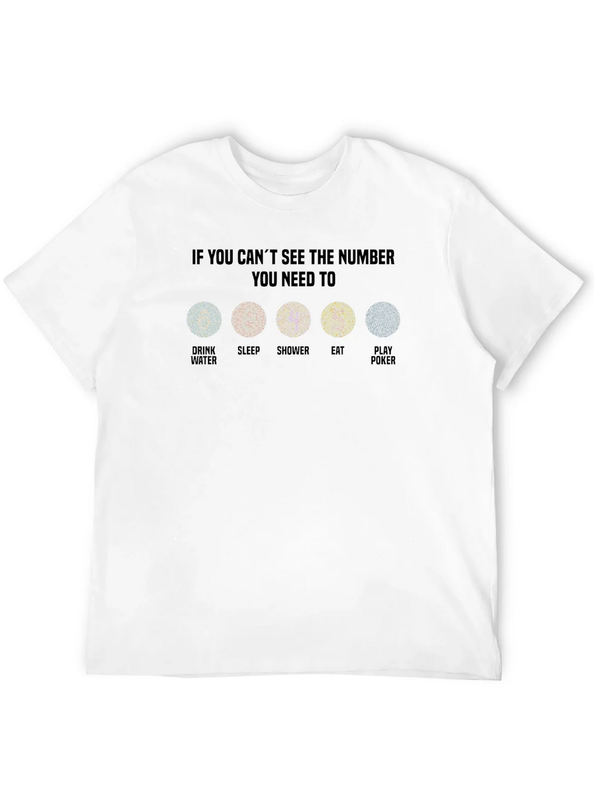 If You Cant See the Number T-Shirt product image 11