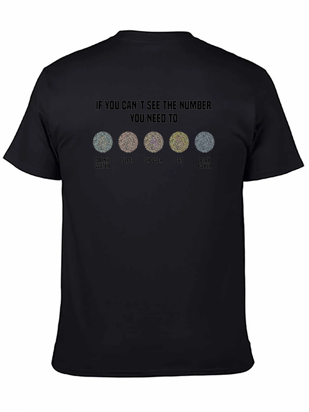 If You Cant See the Number T-Shirt product image 4