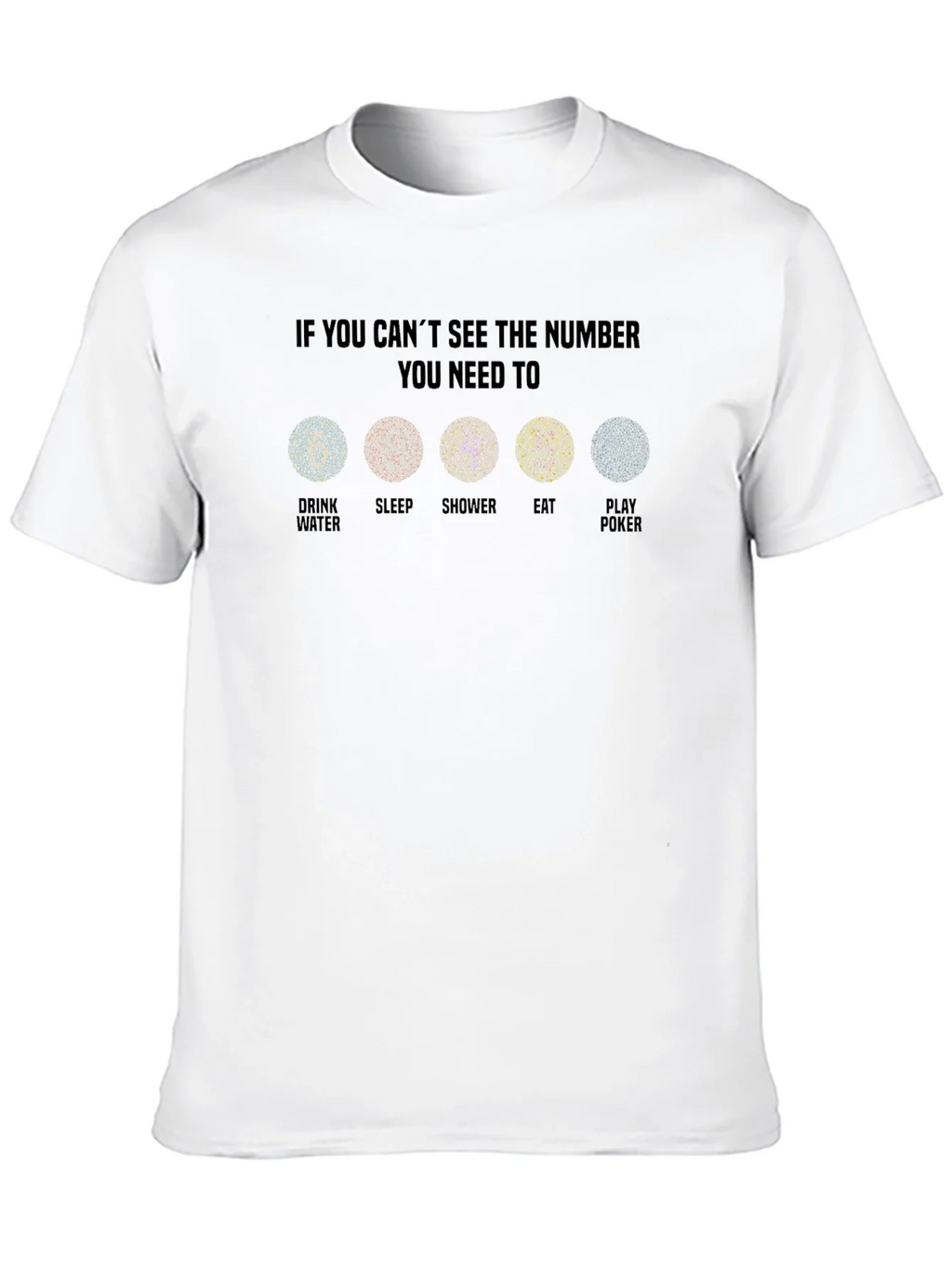 If You Cant See the Number T-Shirt product image 9