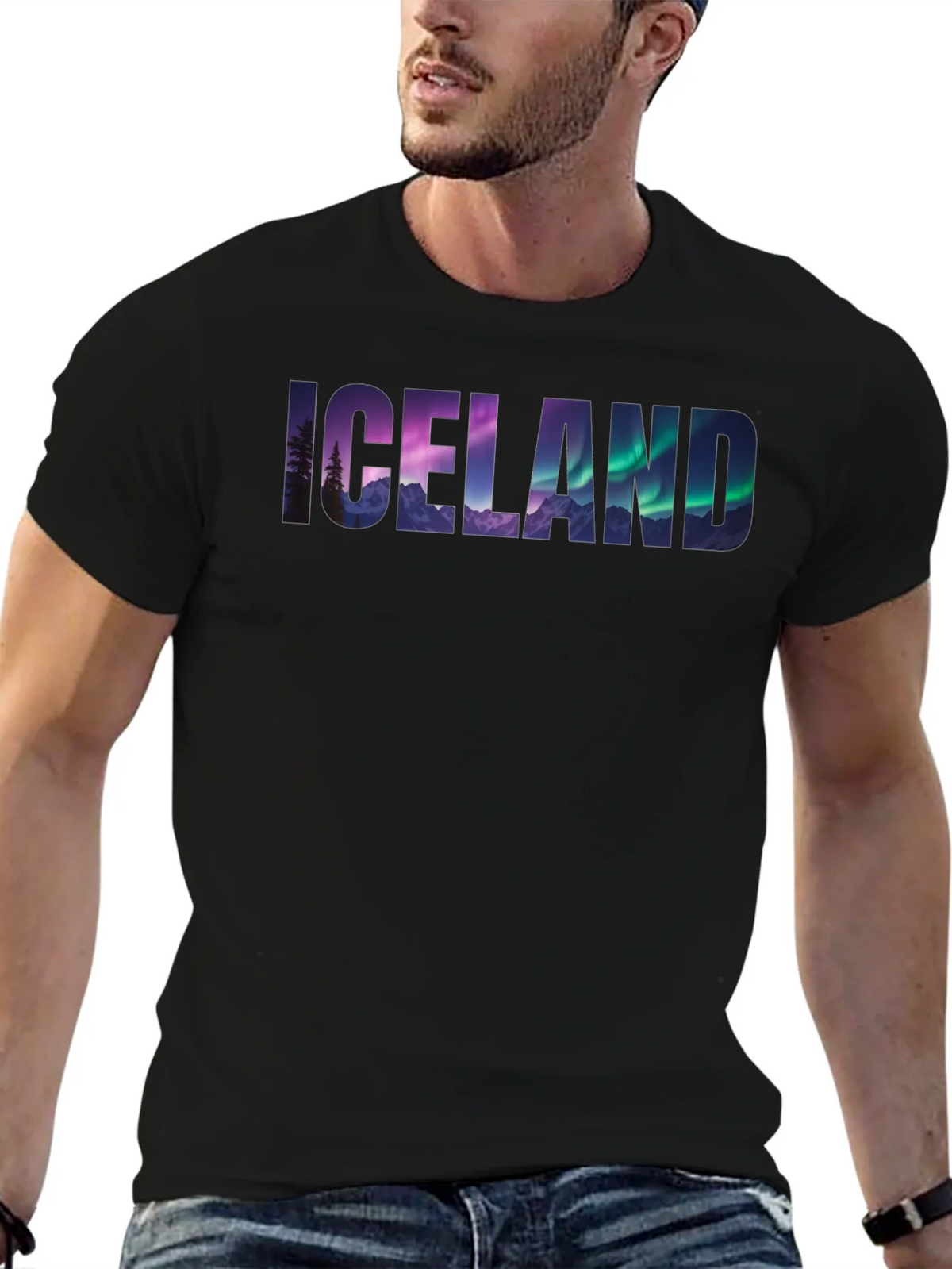 Iceland Landscape Graphic T-Shirt product image 6