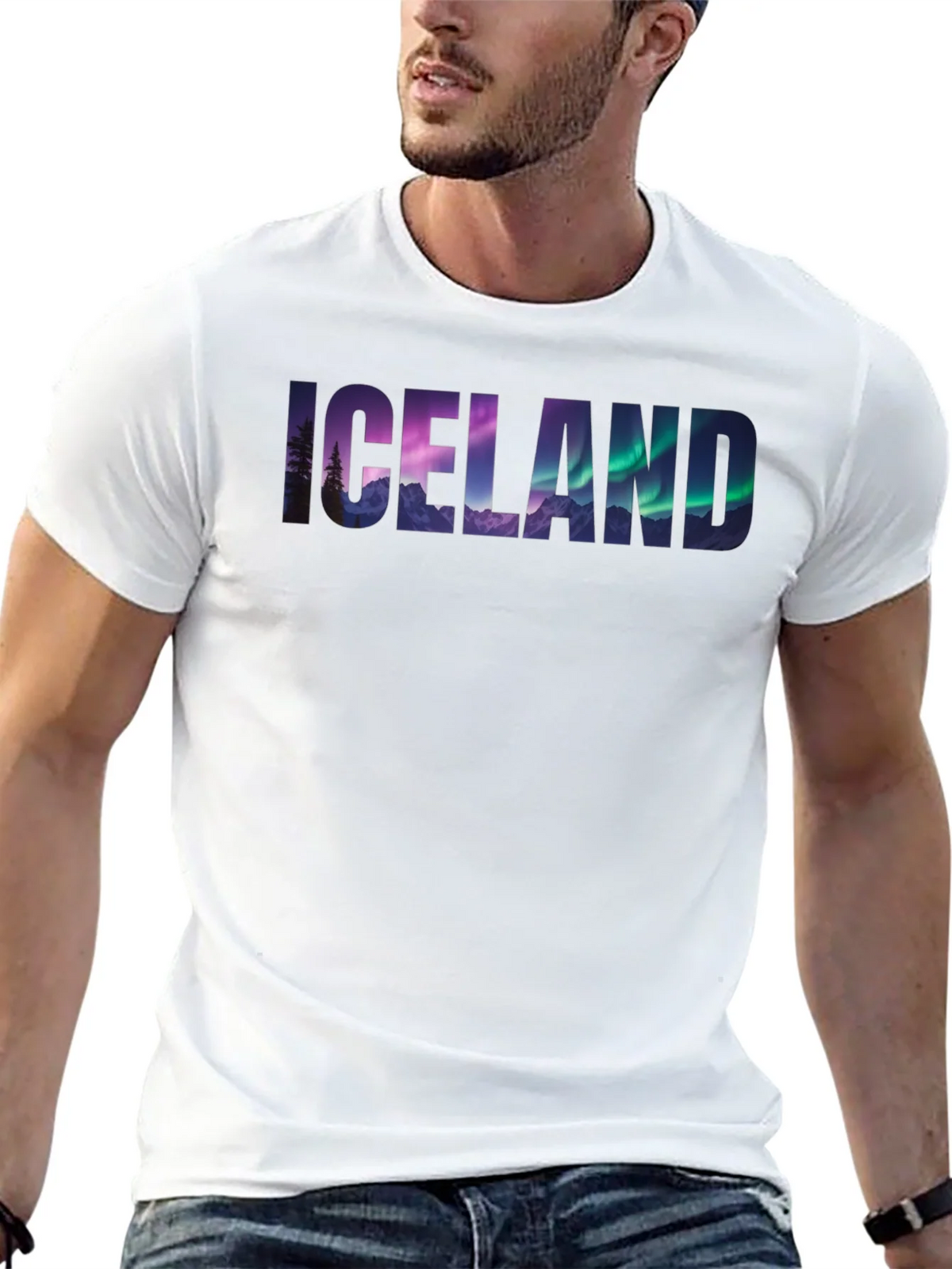Iceland Landscape Graphic T-Shirt product image 12