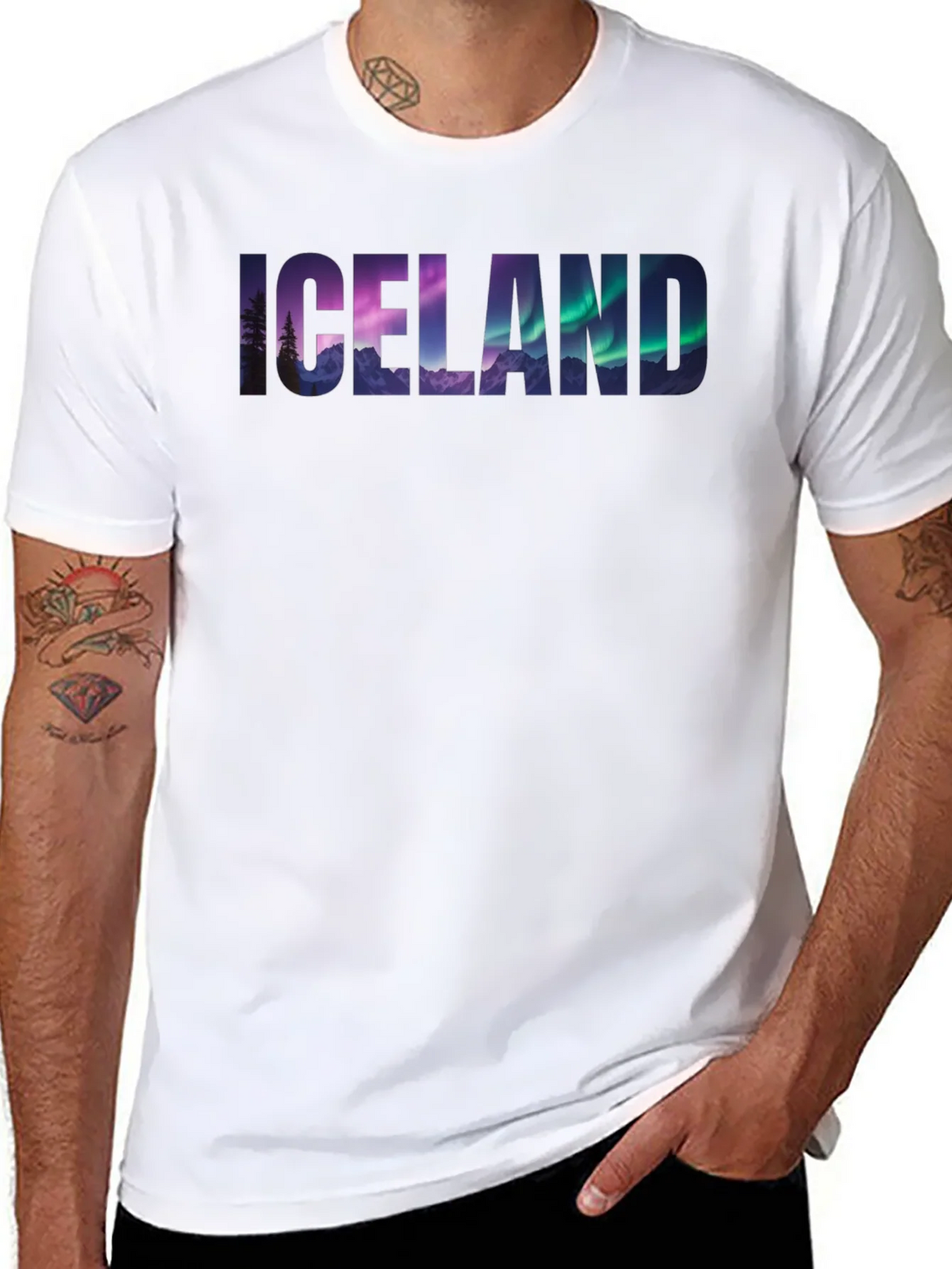 Iceland Landscape Graphic T-Shirt product image 7