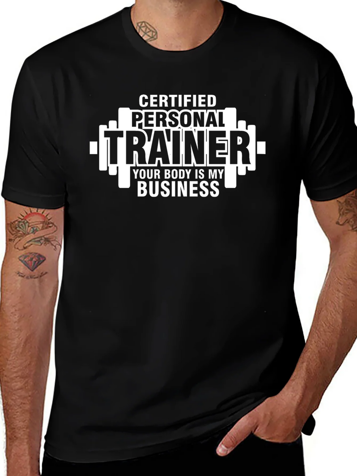 Certified Personal Trainer Graphic Tee product image 1