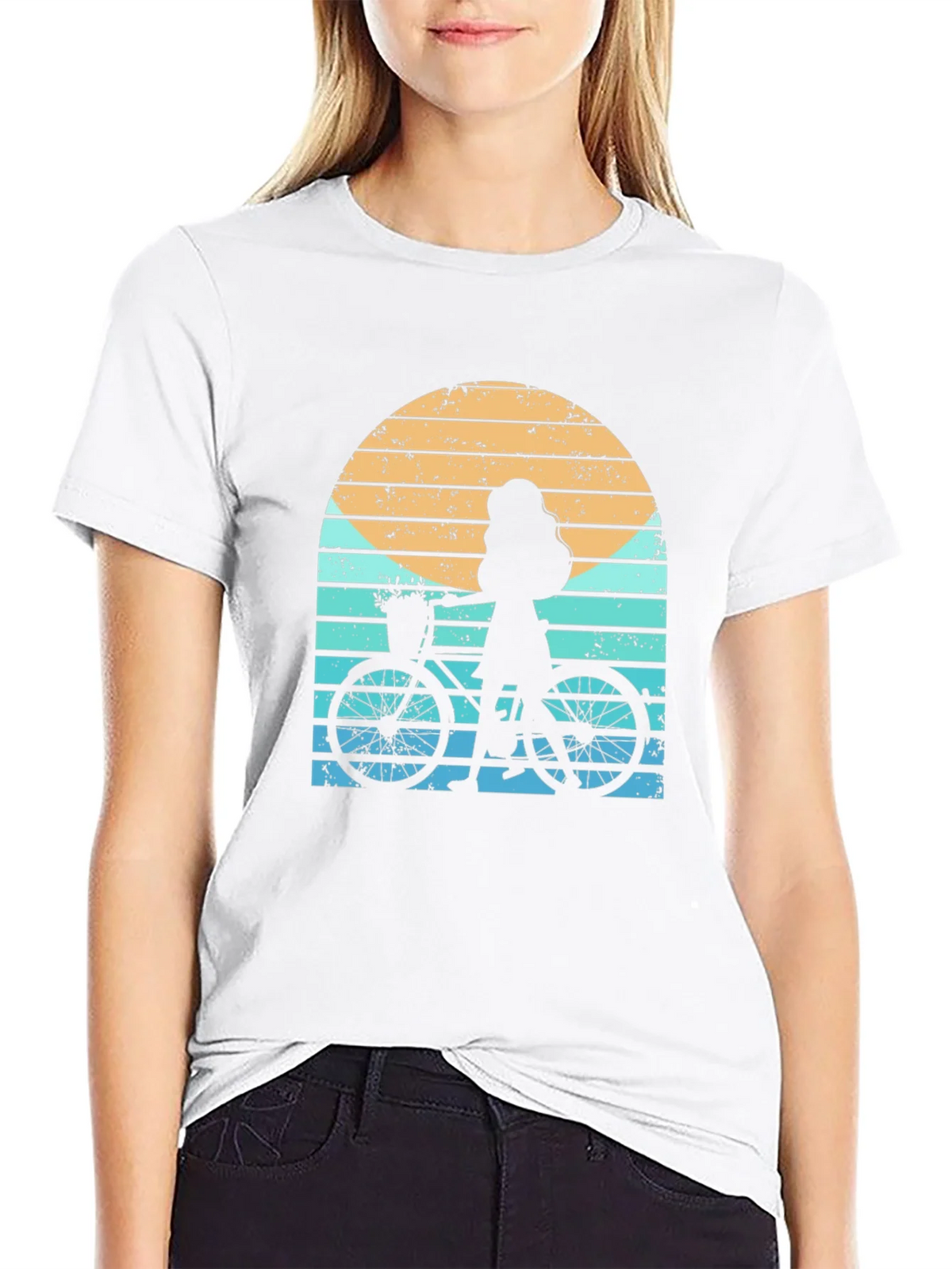 Retro Bicycle Ride Graphic Tee product image 2