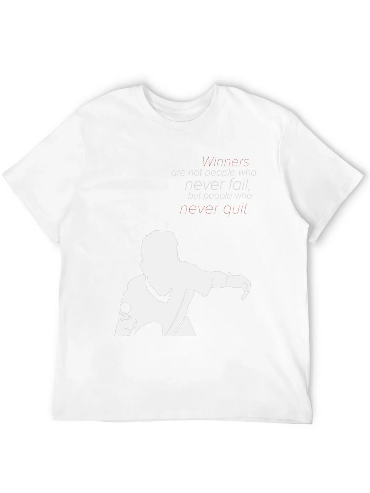 Motivational Graphic T-Shirt - Never Quit product image 10