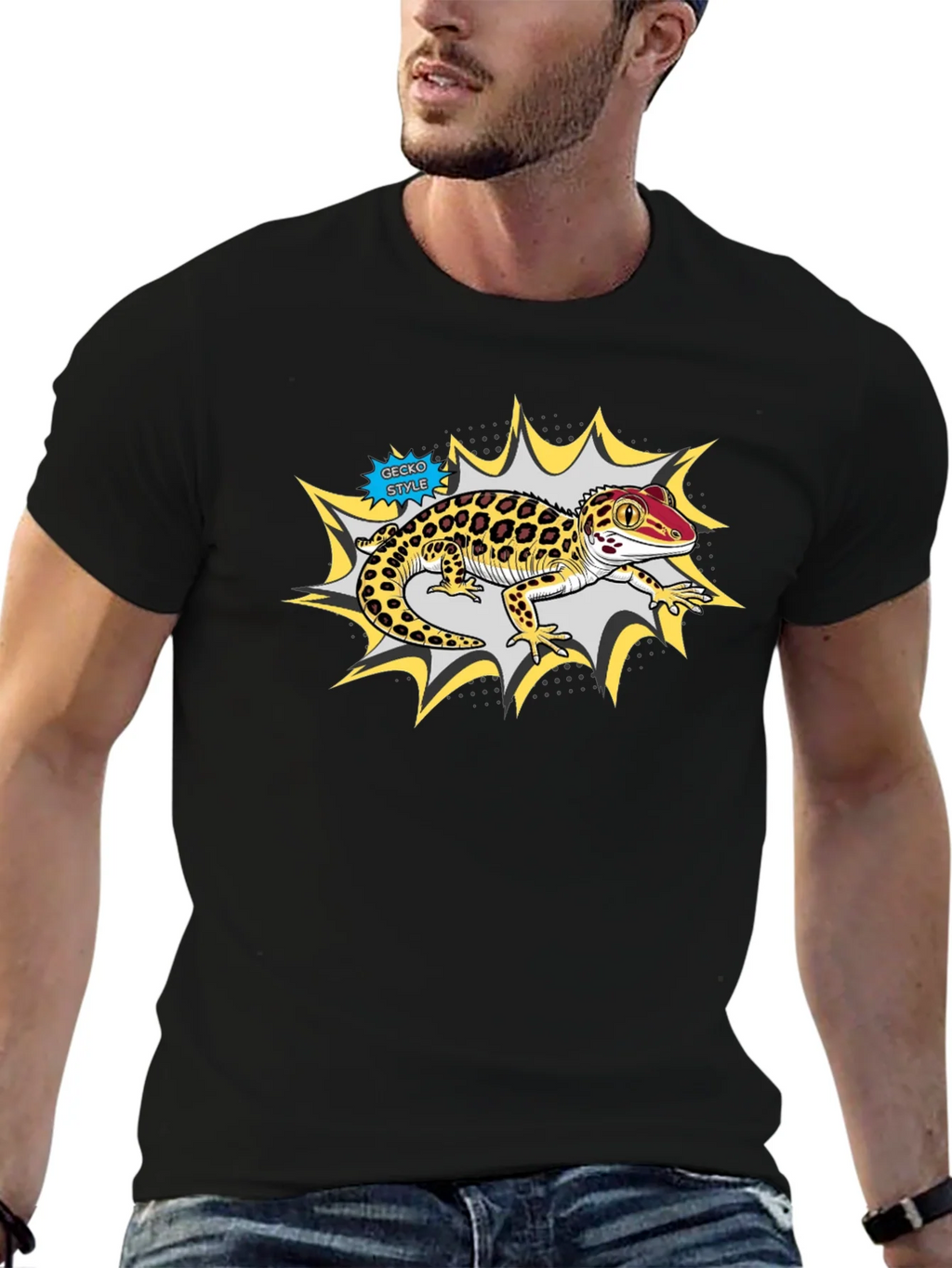 Gecko Style Graphic T-Shirt product image 6