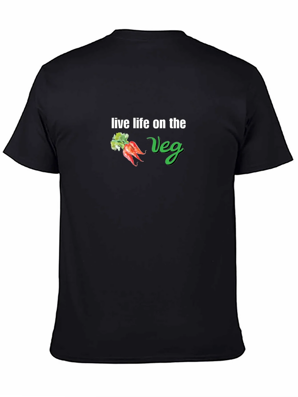 Live Life On The Veg T-Shirt product image 2