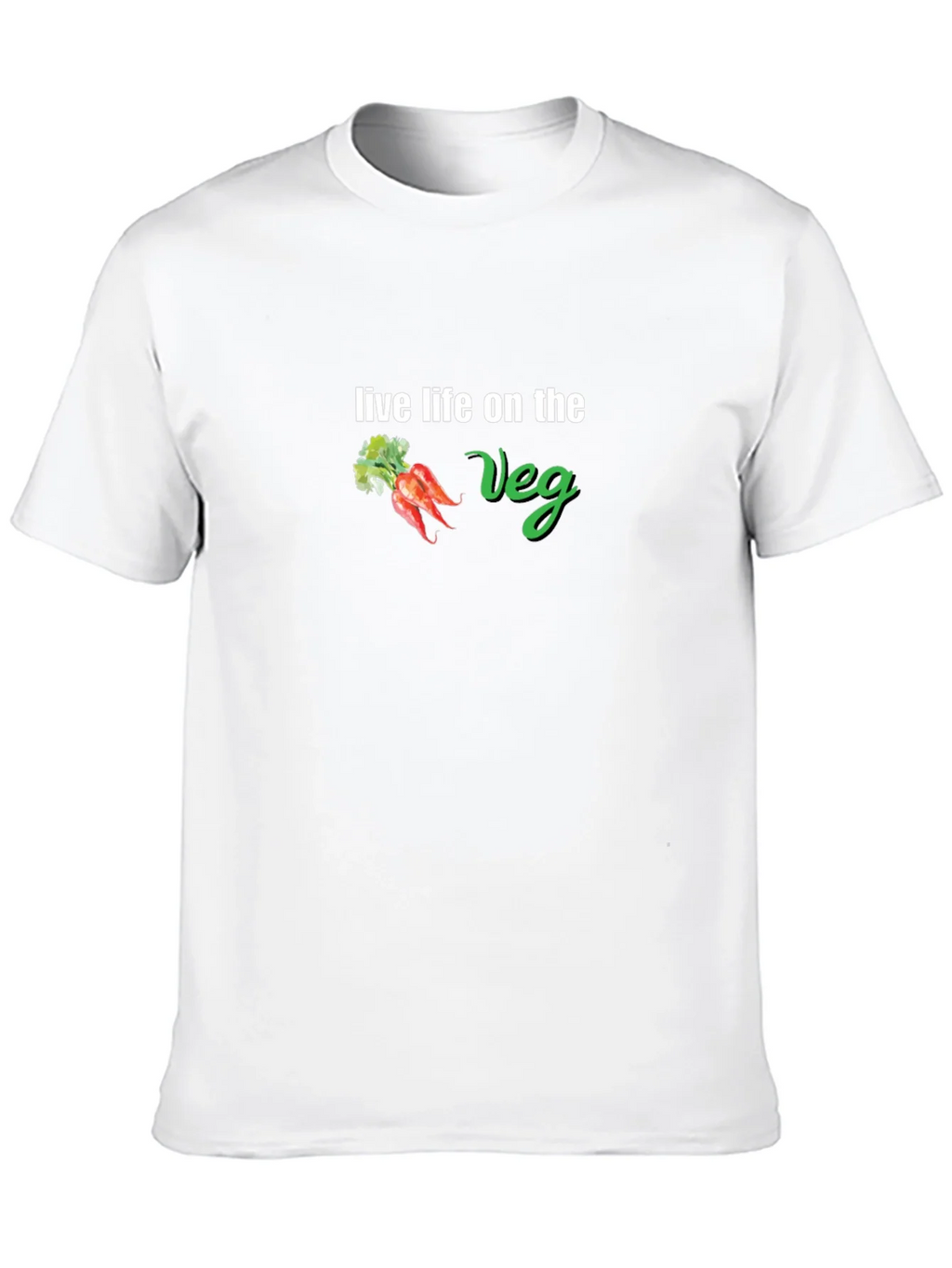 Live Life On The Veg T-Shirt product image 5