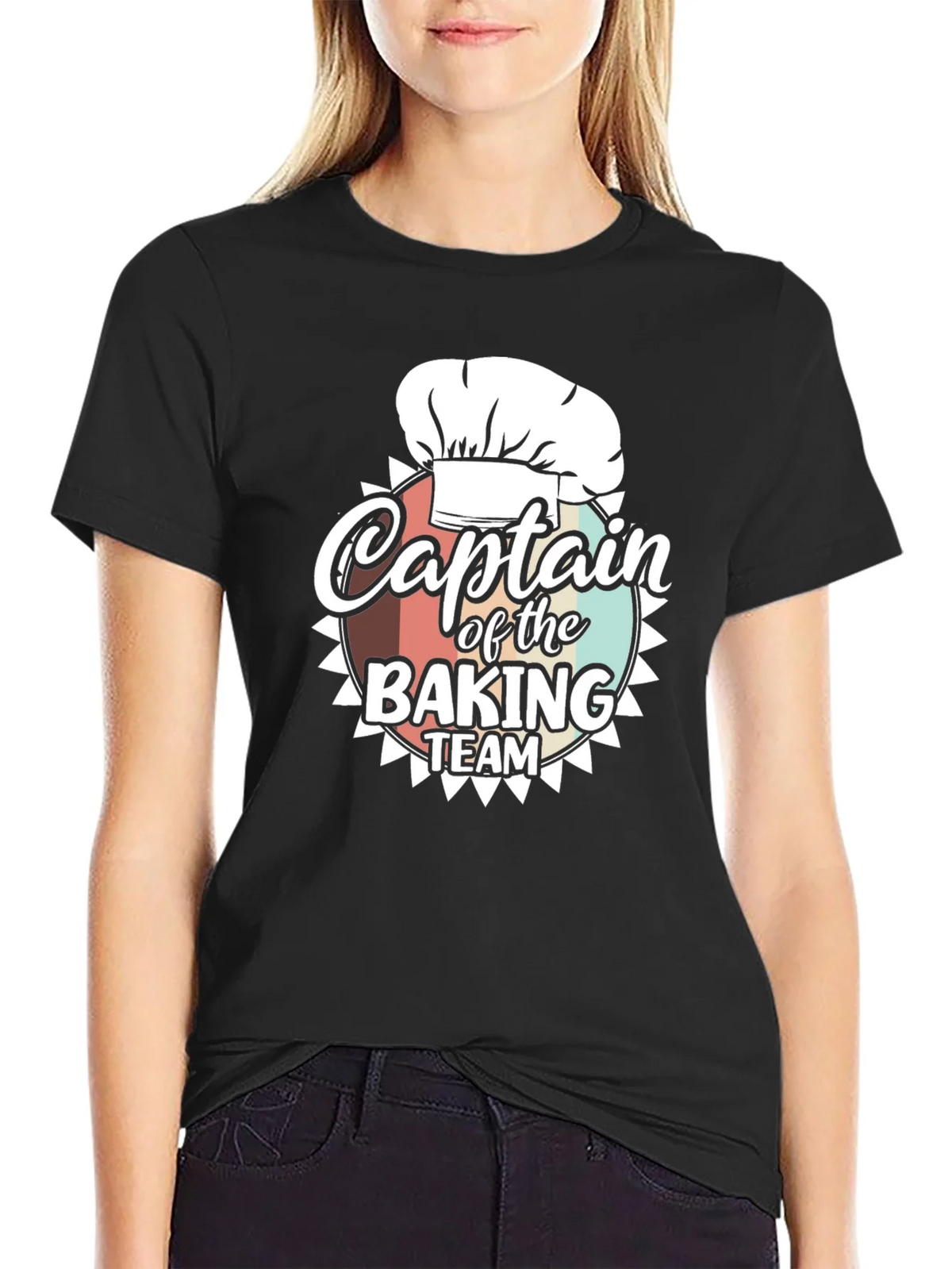 Captain of the Baking Team Graphic T-Shirt product image 1