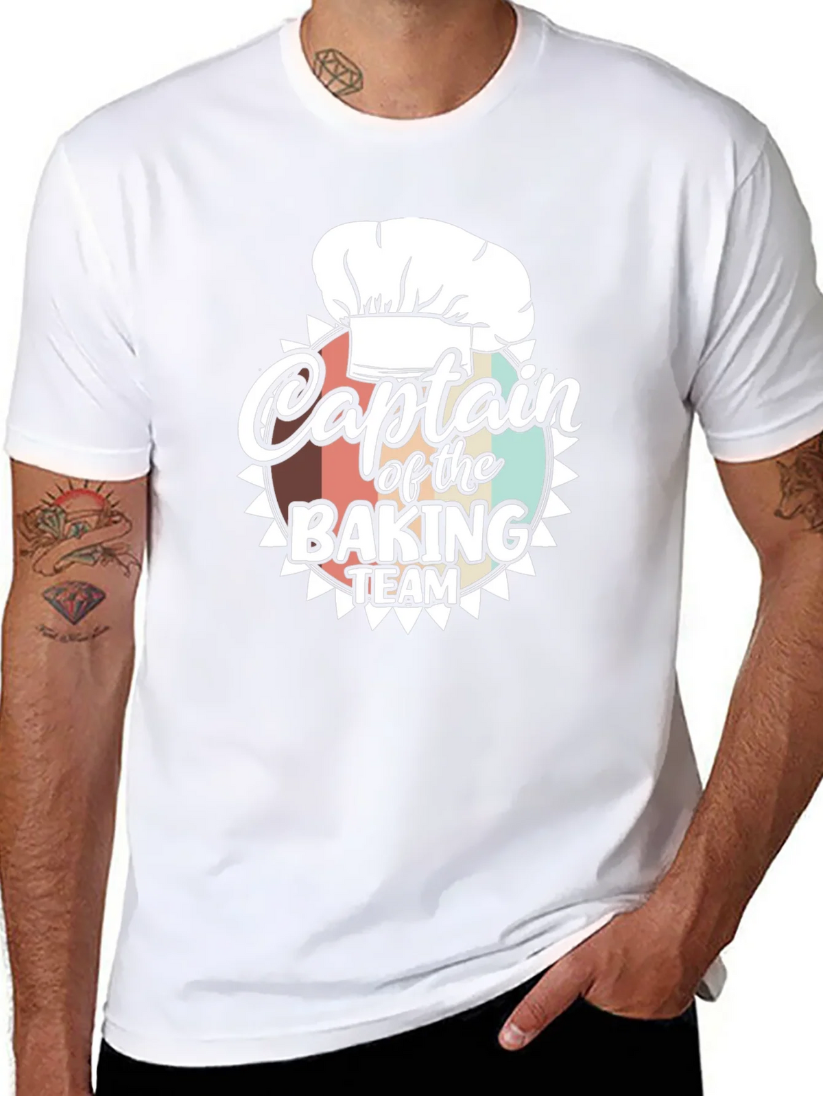 Captain of the Baking Team Graphic T-Shirt product image 4