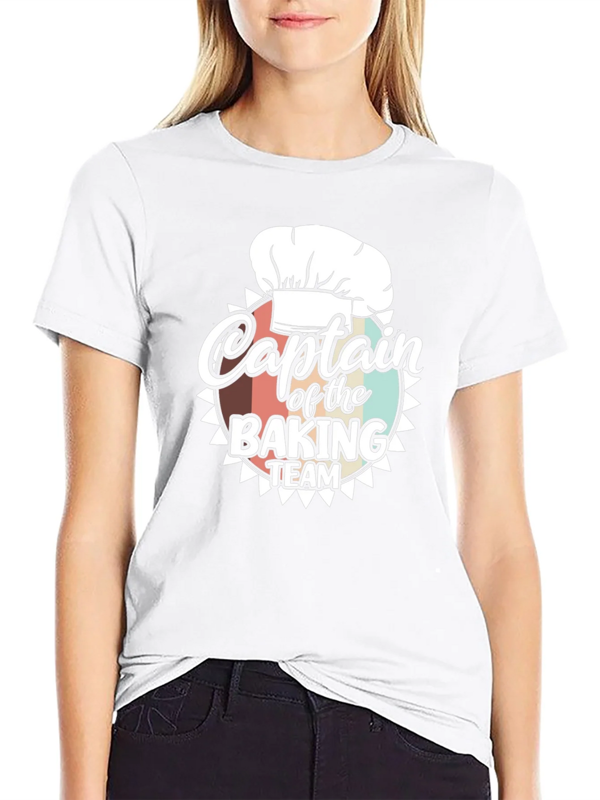 Captain of the Baking Team Graphic T-Shirt product image 5