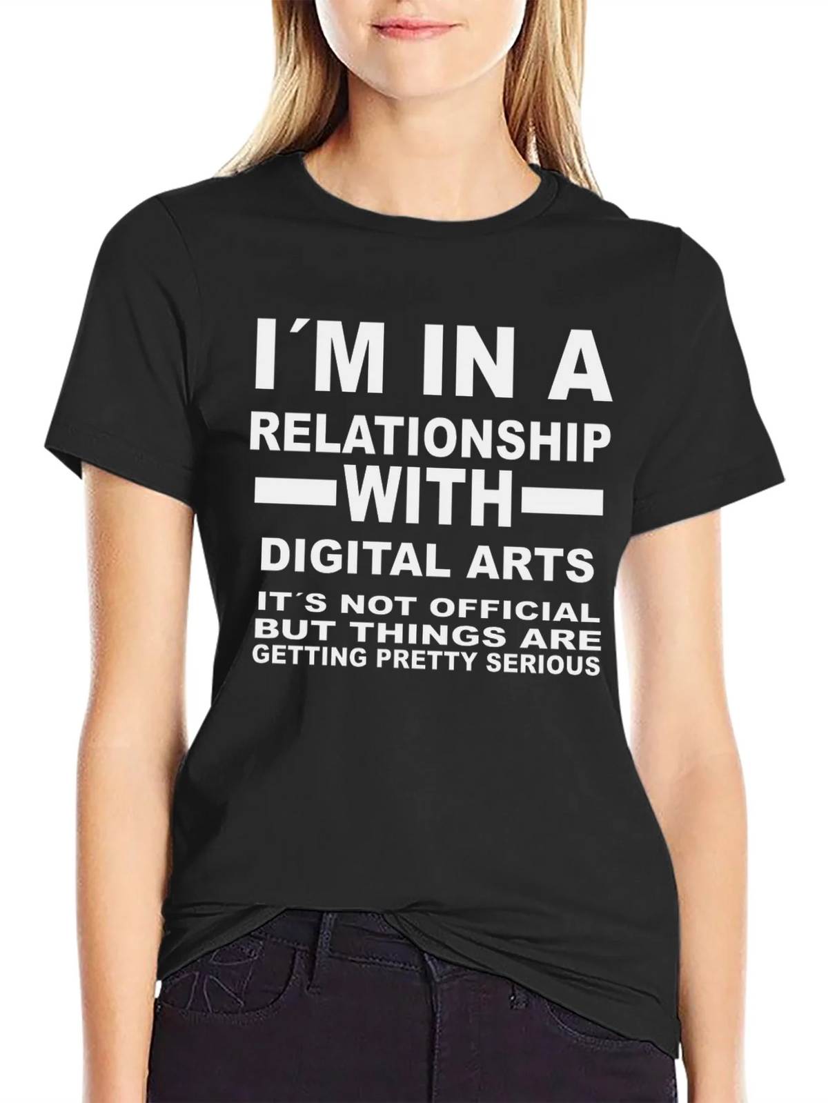 Digital Arts Relationship T-Shirt - Novelty Graphic Tee product image 2