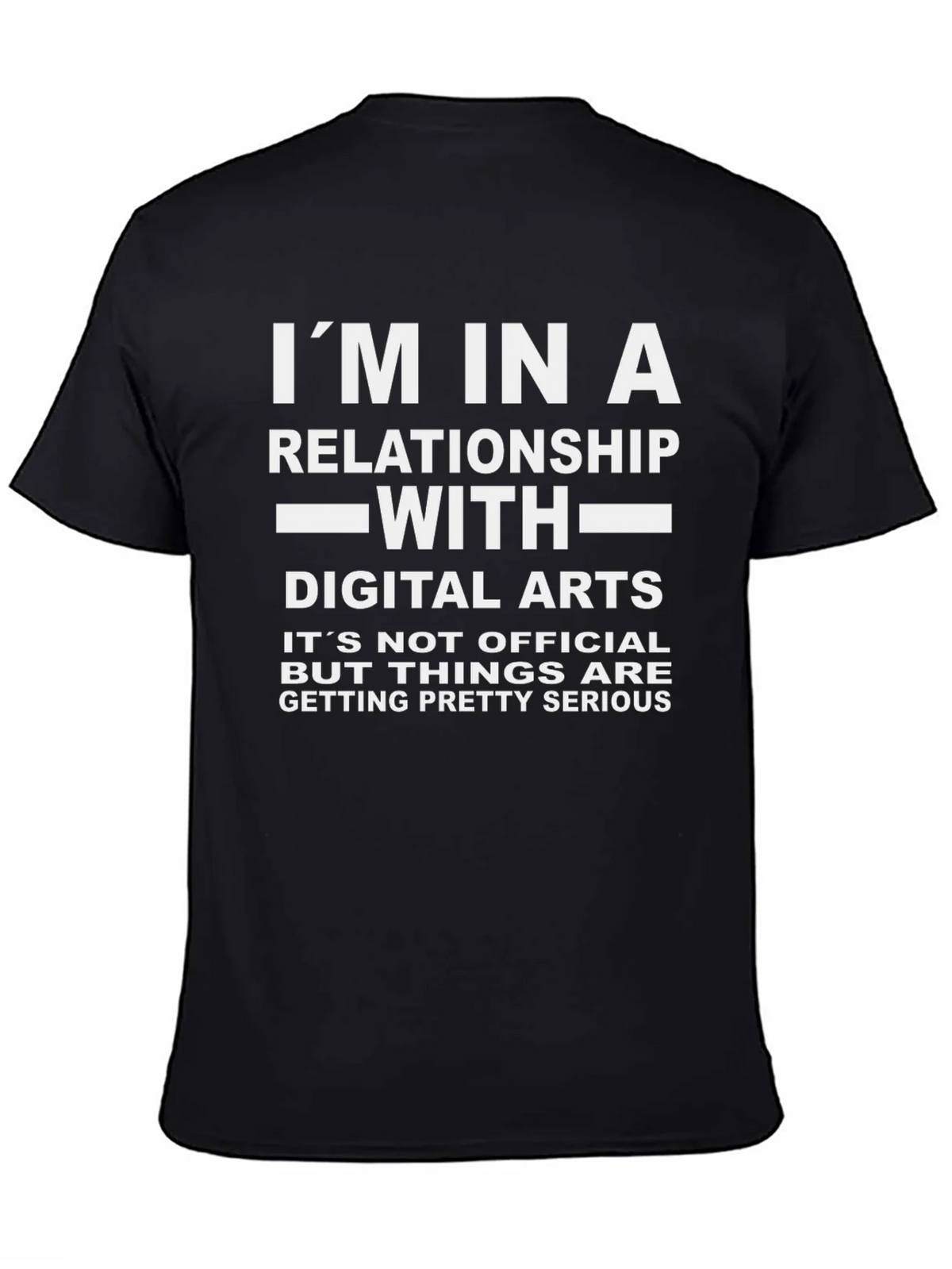 Digital Arts Relationship T-Shirt - Novelty Graphic Tee product image 4